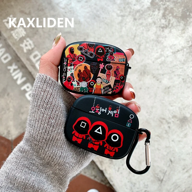 

Funny Cute Cartoon Earphone Case For Apple Airpods 1 2 Cover Fashion Silicone Headset Charging Box For Airpods Pro Cases Capa