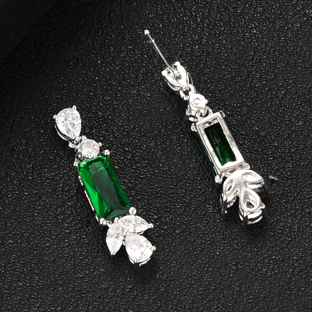 

SisCathy Elegant Bridal Wedding Rhinestone Clear CZ Pendant Full Crystal Plated Necklace & Earrings Jewelry Set 2020 New