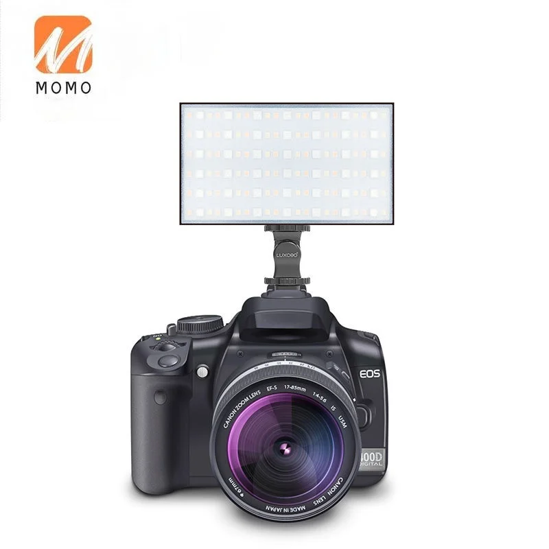 

P03 Rechargeable DSLR Camera Light CRI 95+ 2500K 6000K RGB Full Color LED Panel Camera Video Light