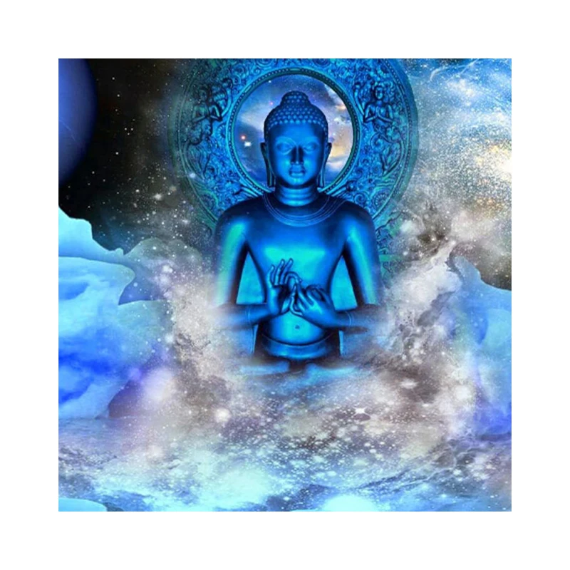 

100% Full 5D Diy Daimond Painting "Star Buddha" 3D Diamond Painting Round Rhinestones Diamant Painting Embroidery Religious Icon