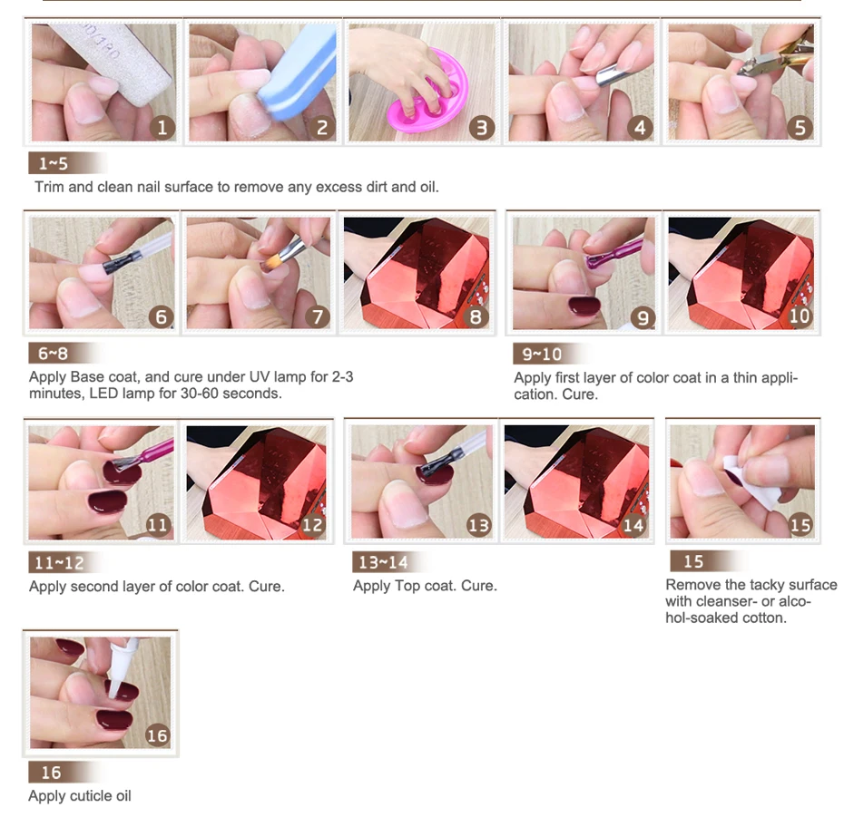 HNM Green Yellow Matte Effect Gel Nail Polish Need Matt Top Coat Base Semi Permanent UV LED Lamp Hybrid Varnishes Lacquer Gellak