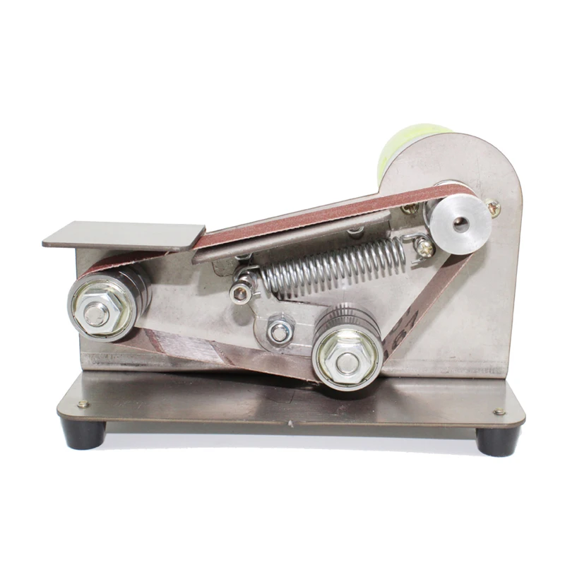 

Fixed 15 degree Sharpener Sander Belt Machine 150W Electric Belt Sander Polishing Grinder Sander Grinding Tool Cutter Edges