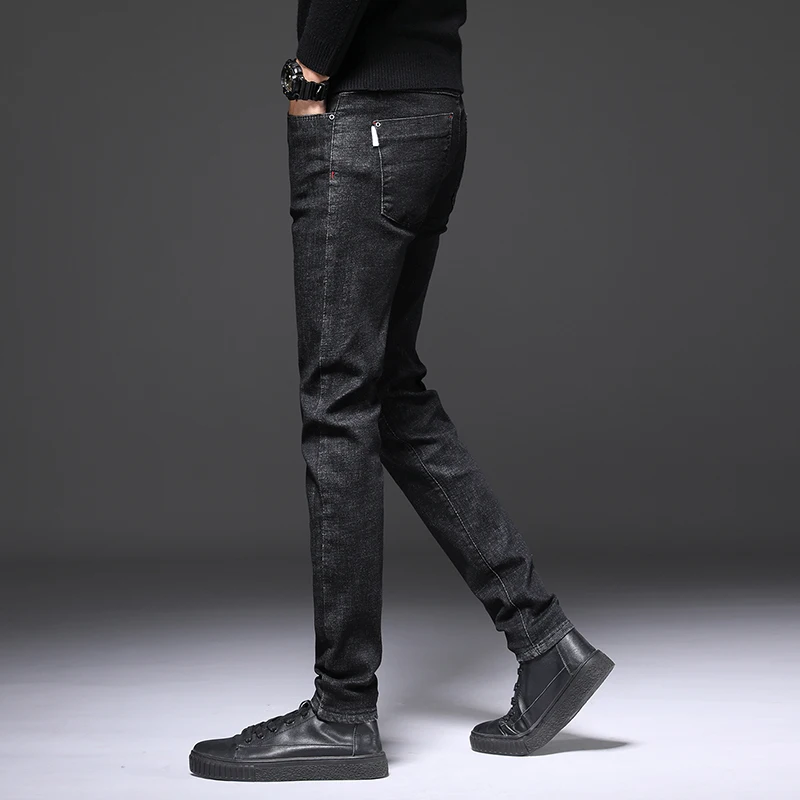 

Business Casual Men's pants Jeans for Men Trousers Wide Leg Oversize Denim Overalls Baggy Jeans