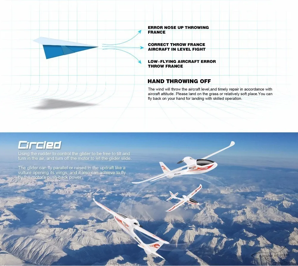 WLtoys F959 Sky King RC самолет 3CH 2,4 GHz перезаряжаемый Li-Po аккумулятор беспроводной пульт дистанционного управления Самолет RC самолет