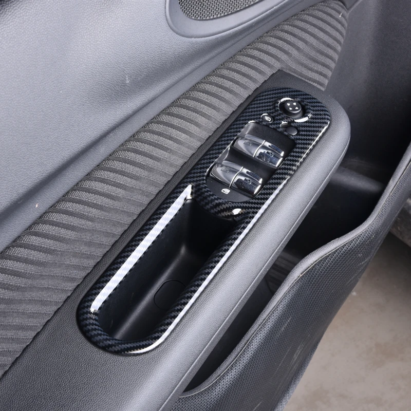 

4 шт., декоративные наклейки на панель управления автомобилем BMW MINI Cooper Clubman F54
