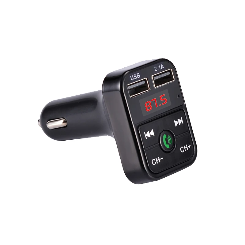 

Car Bluetooth-compatible 5.0 FM Transmitter Wireless Handsfree Audio Auto MP3 Player 2.1A Dual USB Fast Charger Car Accessories