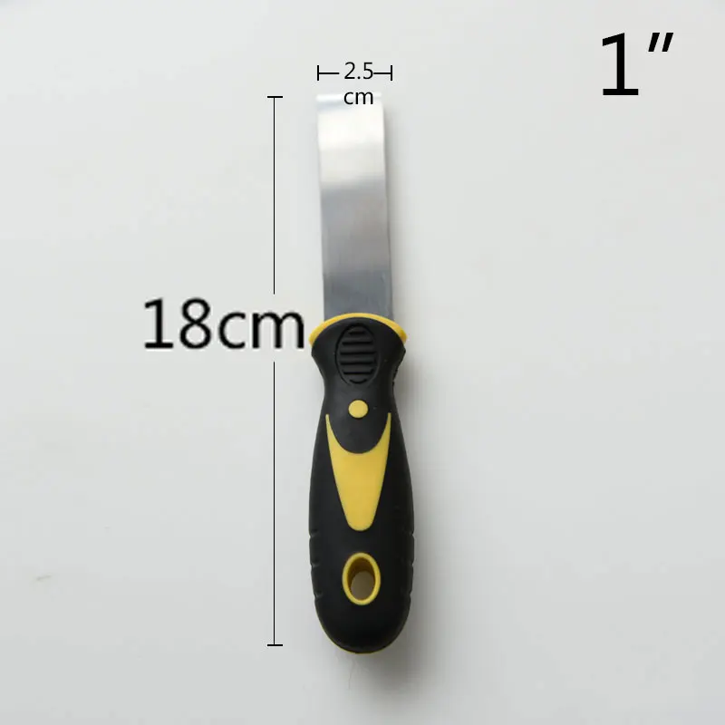 Шпатлевка нож-Скребок Лопата из углеродистой стали пластиковая ручка штукатурка