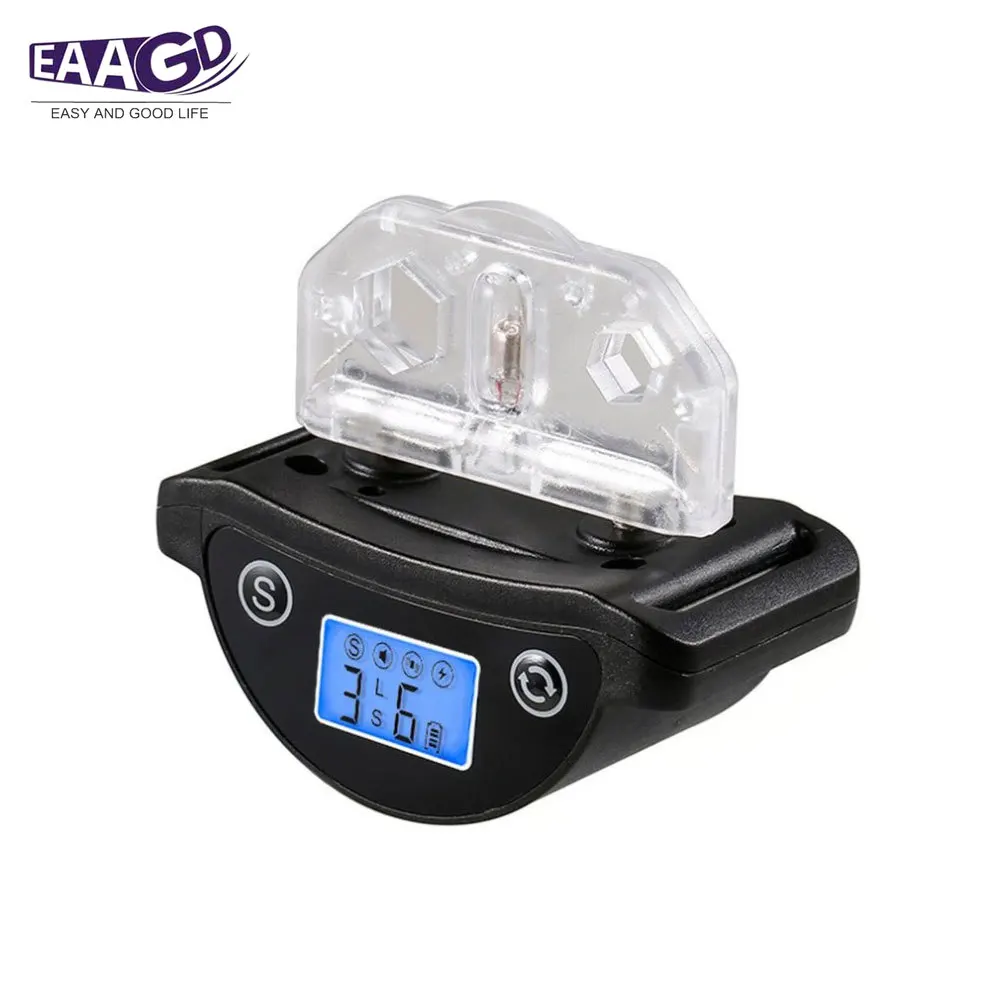 

1 комплект, умное устройство для защиты от лая с ЖК-экраном, режим звуковых сигналов/вибрации/шока для мелких и средних собак