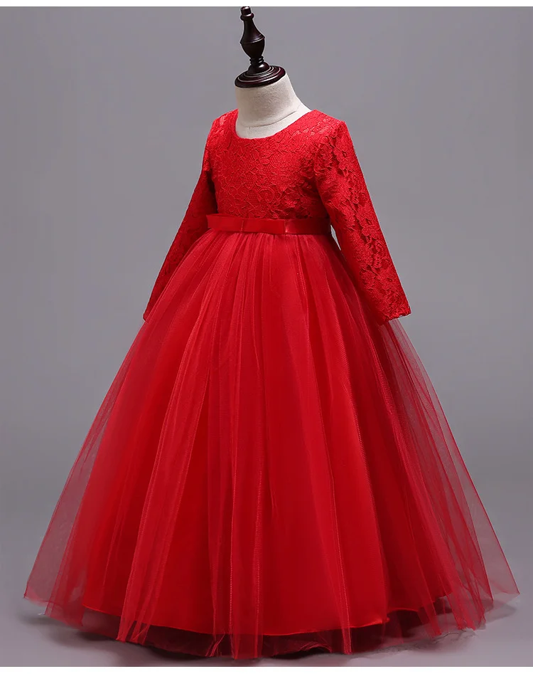 Летняя детская одежда для девочек-подростков с цветами Детское Кружевное