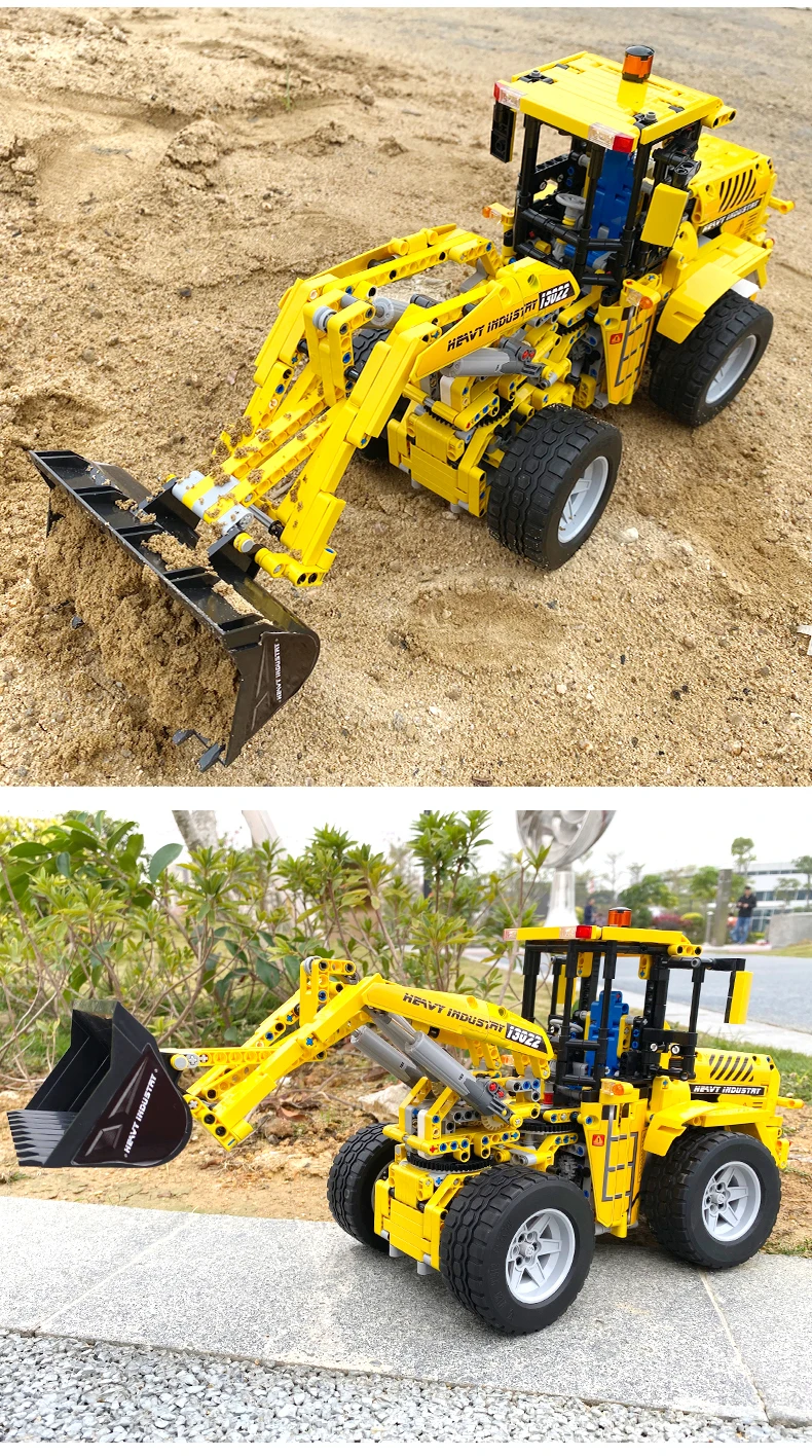 В наличии 13122 Technic серии двигатель мощность город Enginee бульдозер транспортные