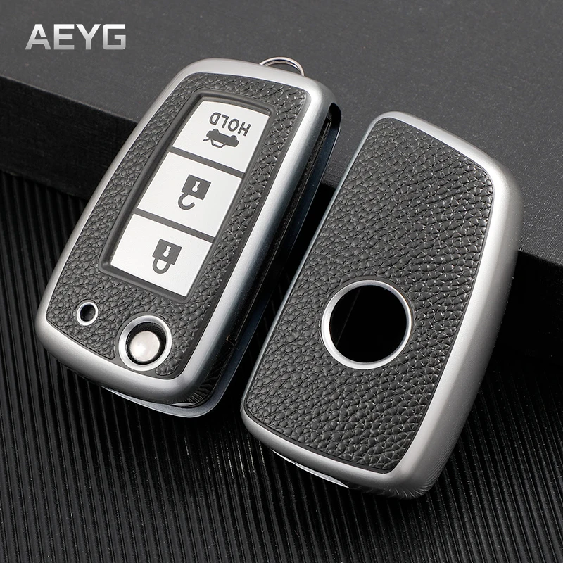 

Leather Style Car Key Case Cover Shell For Nissan X-Trail Juke T32 Rogue F15 Qashqai Tida Murano Maxima Quest Juke Case Holder