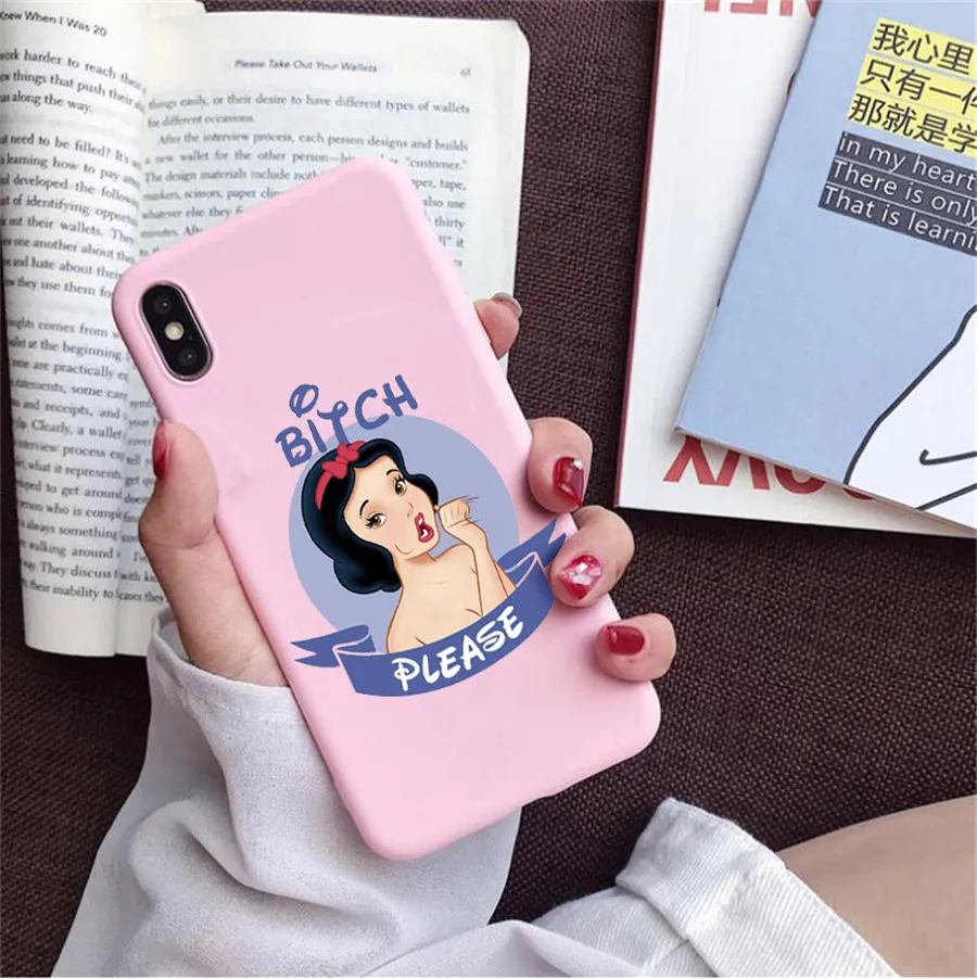 Чехол для телефона Un bitch please con las princesitas Disneys для huawei p30 p30 lite p20 p10 mate 20 pro 10 lite honor 20 9 10 lite - Цвет: FHSR-23471