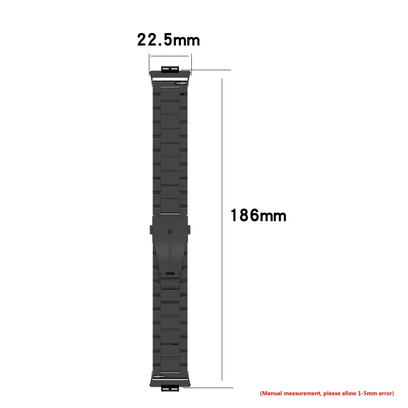 

Stainless Steel Metal Watch Band For Huawei Watch Fit Strap Bracelet For Huawei Fit Smart Watch Strap Wrist Band Replacement