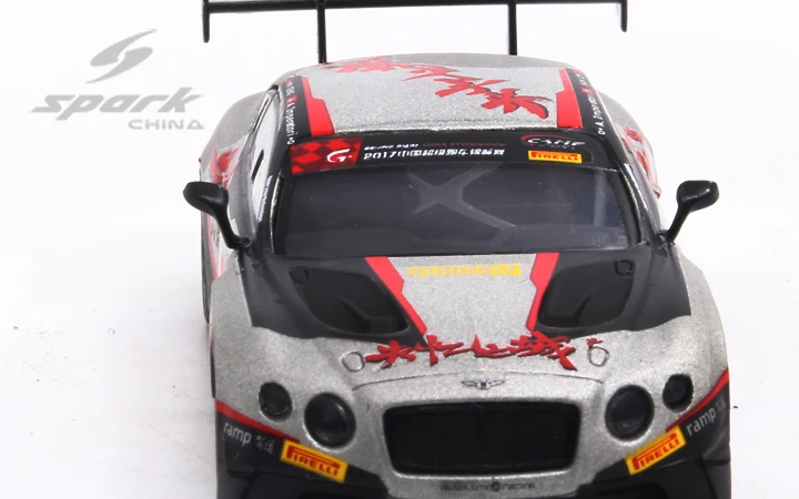 Модель автомобиля Континентальная GT3 № 09 звезда 1:64 чемпионат Китая 2017 | Игрушки и