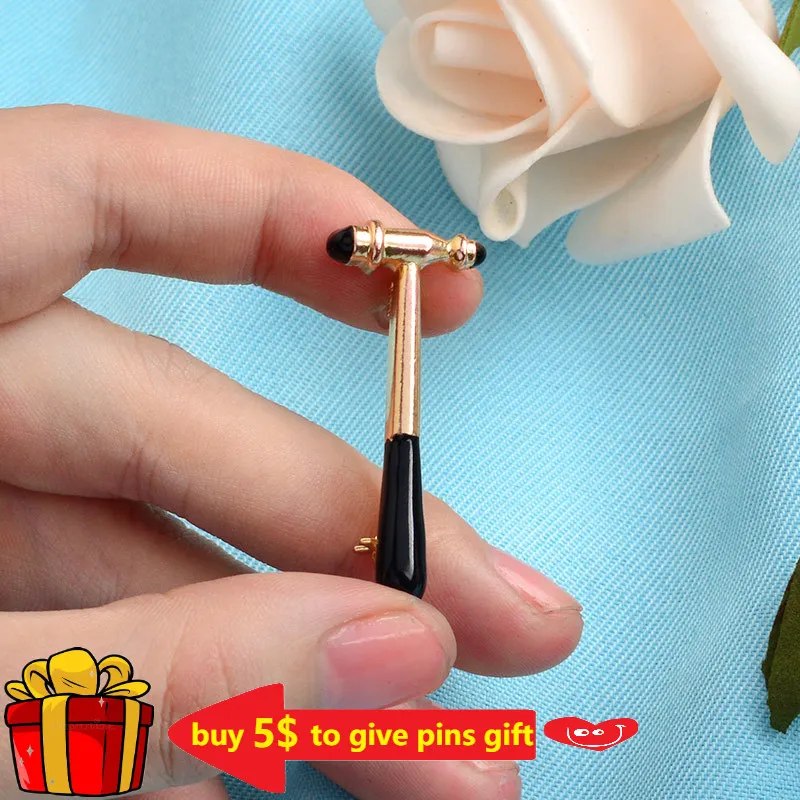 Брошь в виде молотка для врачей и медсестер | Украшения аксессуары