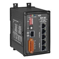 new original spot photo for rsm 405 5 port 100m ring network managed ethernet switch metal shell