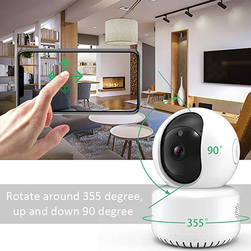 Wouwon 1080P IP камера наблюдения безопасности монитор Wi-Fi беспроводной мини умный