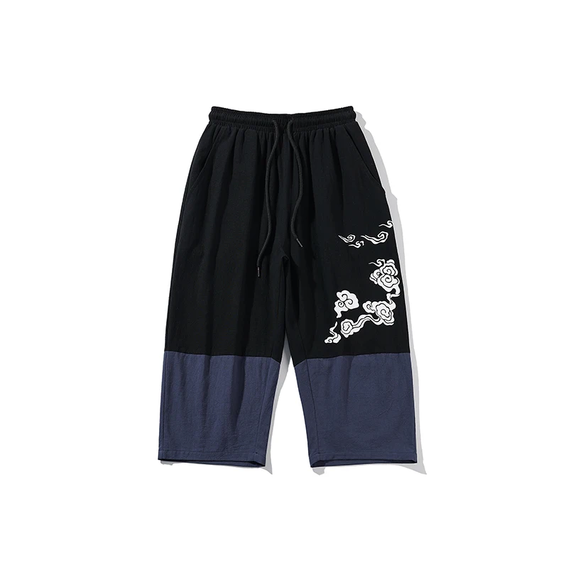 

Men's Joggers Harem Pants Man Black Cotton Comfortable Pant Summer Casual Streetwear Loose Trouser Japanese Trendy Sweatpants