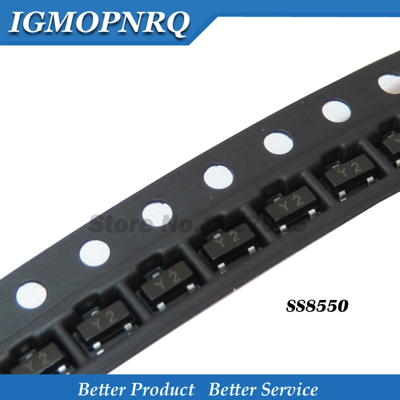 100 шт. SS8550 SOT23 MMBT8550 SOT MMBT8550LT1G SMD Y2 23 Новый транзистор|Транзисторы| |