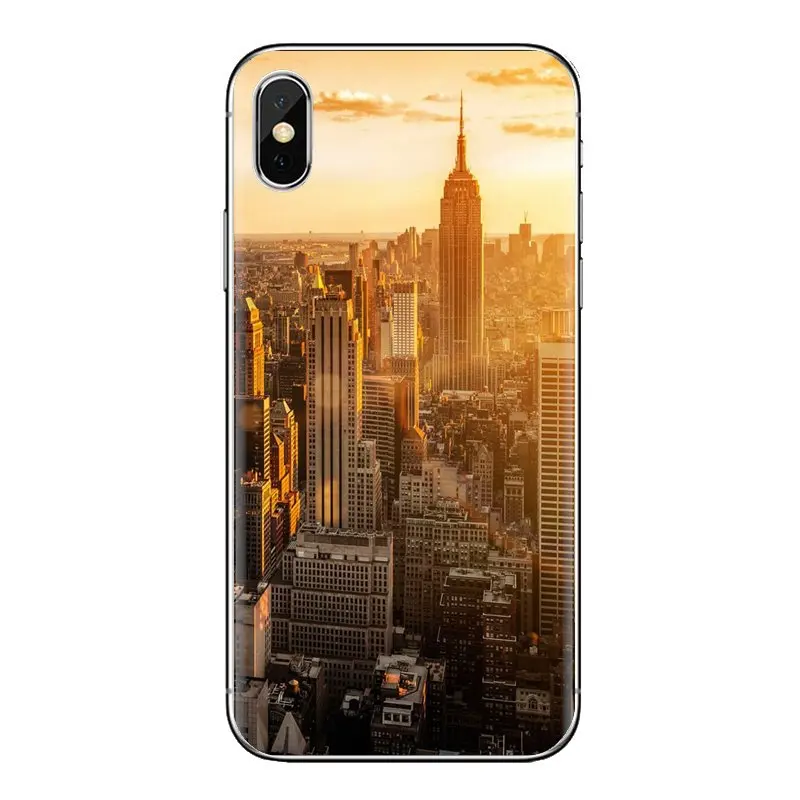 Для iPod Touch Apple iPhone 4 4s 5 5S SE 5C 6 6S 7 8 X XR XS Plus MAX мягкий прозрачный чехол One World Trade Freedom Tower |