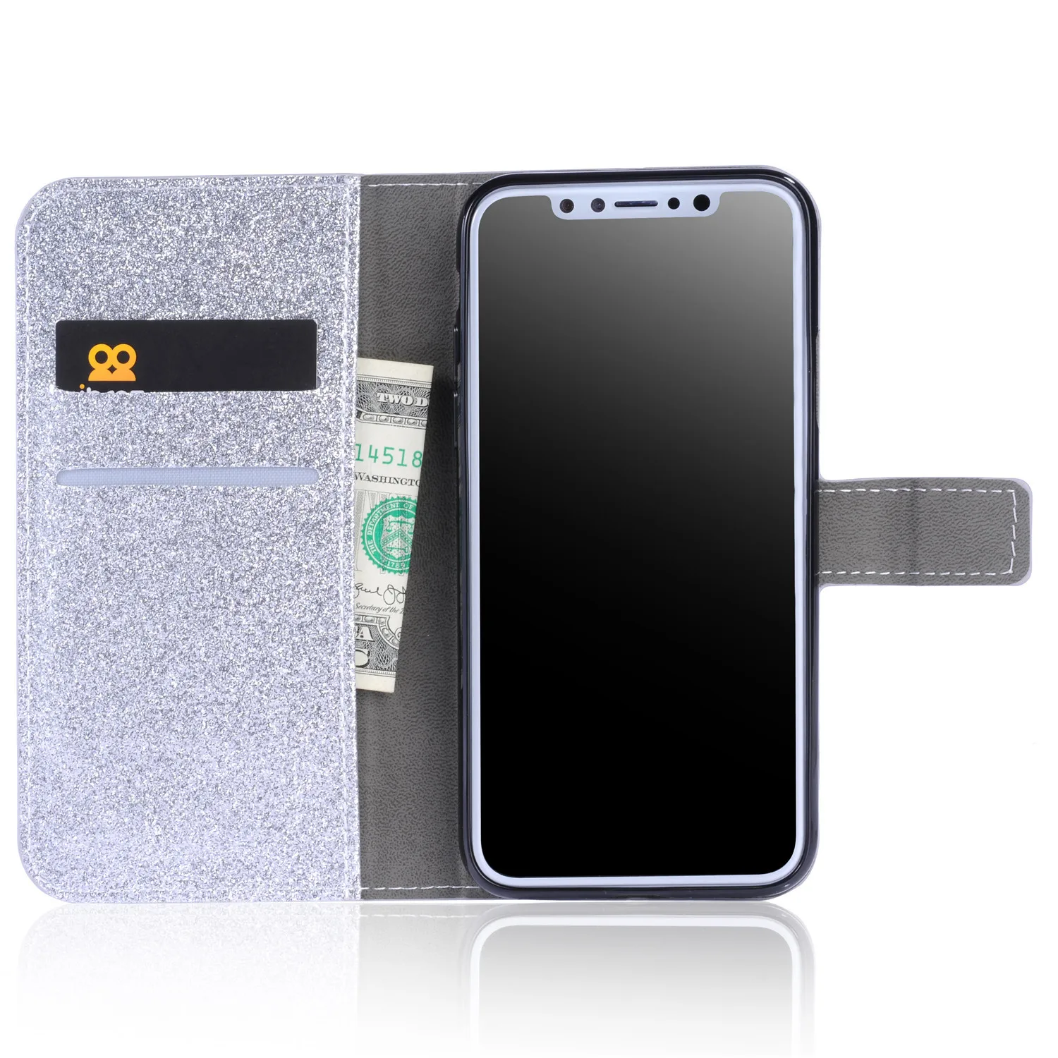 Рождественский подарок Блестящий 3D тисненый узор с бабочками из искусственной