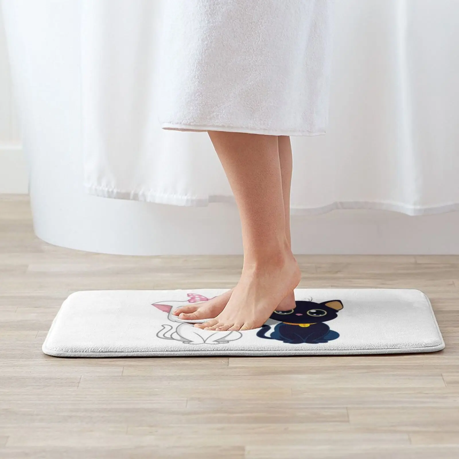 Самые милые и красивые Маленькие кошки. Коврик ковер анти-скольжение Спальня
