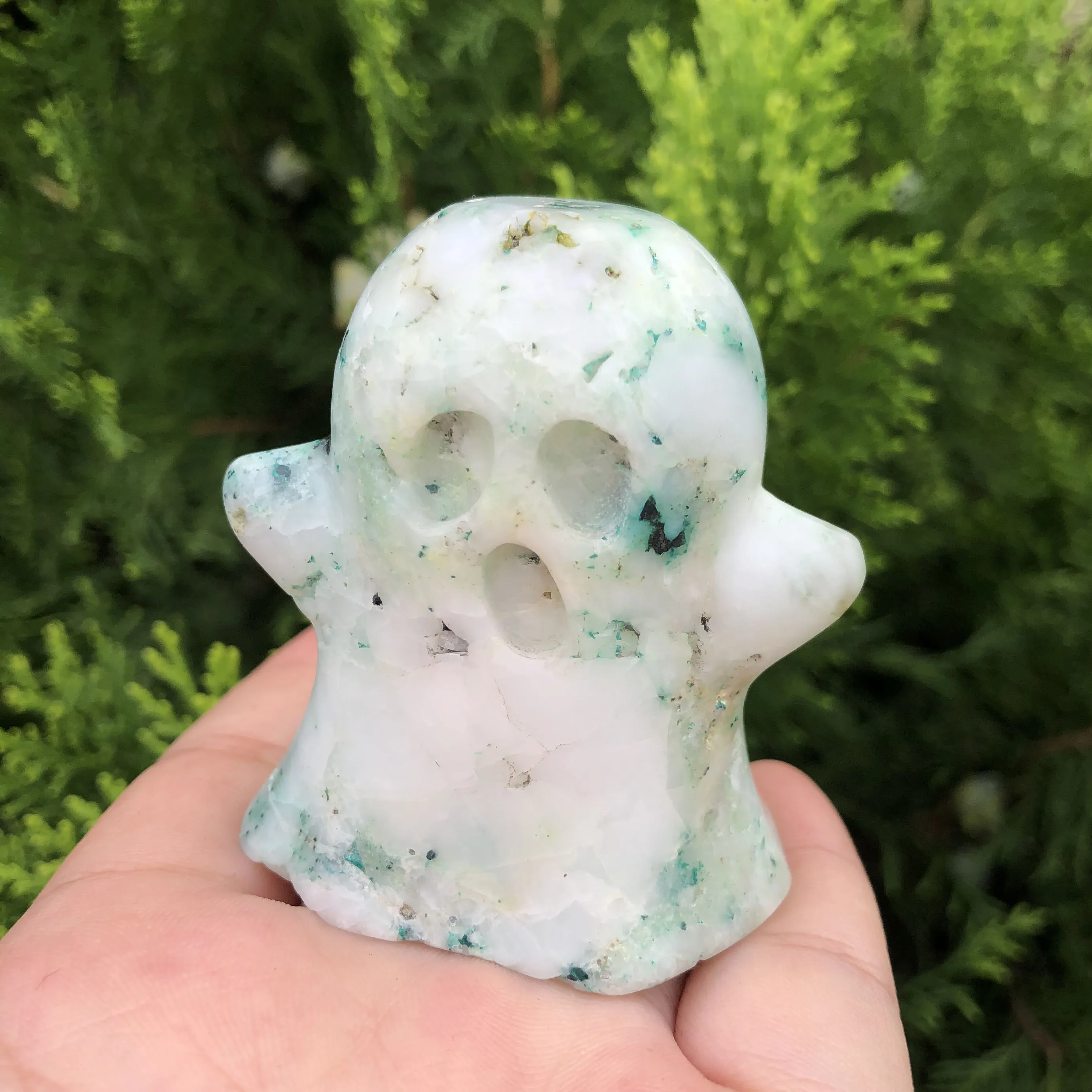 

1 шт. натуральная сосна Феникс привидение резьба Феникс сосна привидение на Хэллоуин