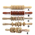 Деревянная палка для массажа тела, массажер для спины, ног, мышц, снижение болезненности, фитнес, портативный инструмент для ухода за телом, терапии, массажа