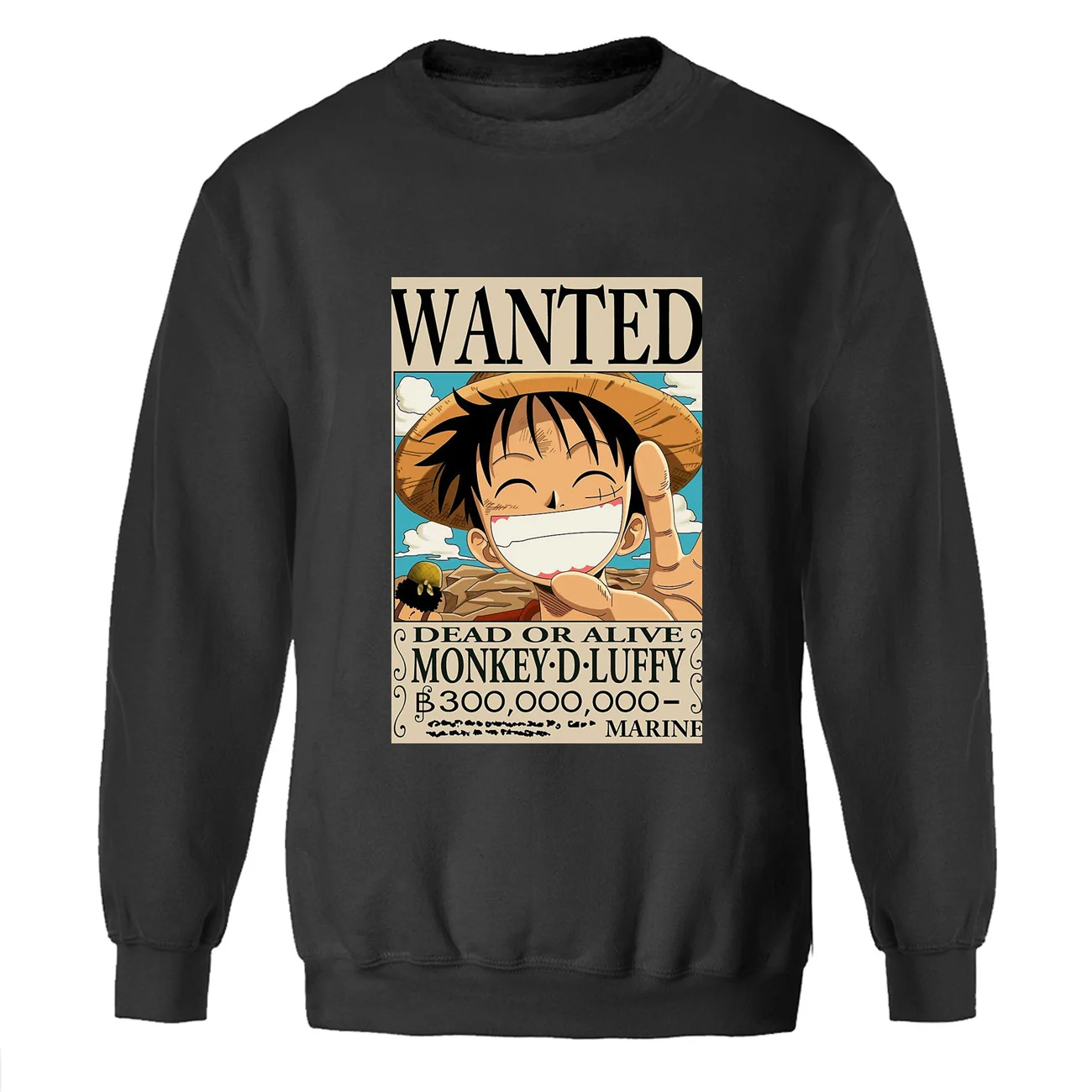 Сдельные свитшоты мужские награда Луффи Санджи Crewneck Толстовка король пиратов толстовки уличная одежда с японскими аниме-принтами спортивная одежда