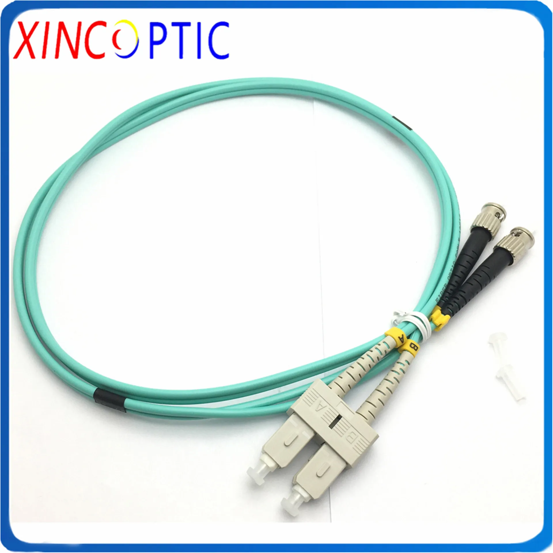 5 шт. ST-SC дуплексный OM3 волоконный патч-корд UPC Многомодовый Дуплекс 2 0 мм или 3 1 м 7 10