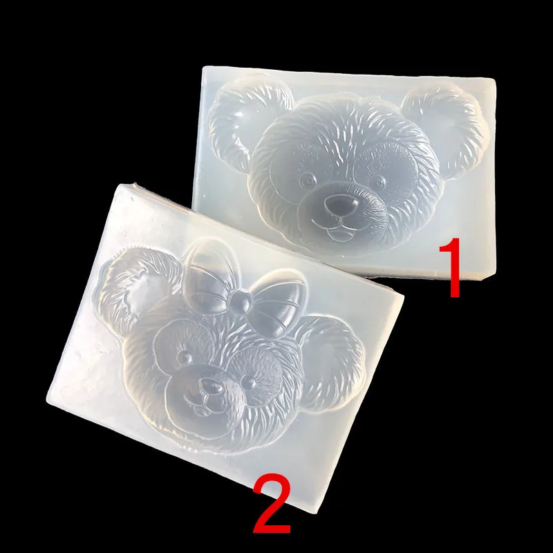 

Настольный кронштейн из эпоксидной смолы с медвежьей головкой