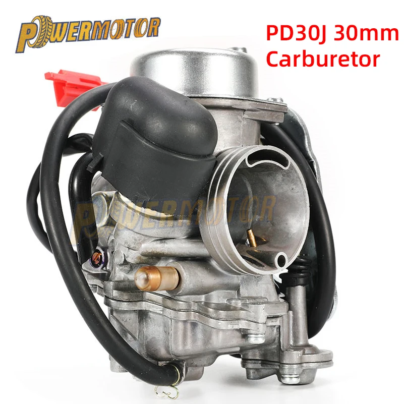 PD30J 30mm Carb Carburator Motorcycle CVK Carburador for 250cc Water Cooling Scooter ATV QUAD 172MM CF250 CH250 CN250 Pit Bike | Автомобили