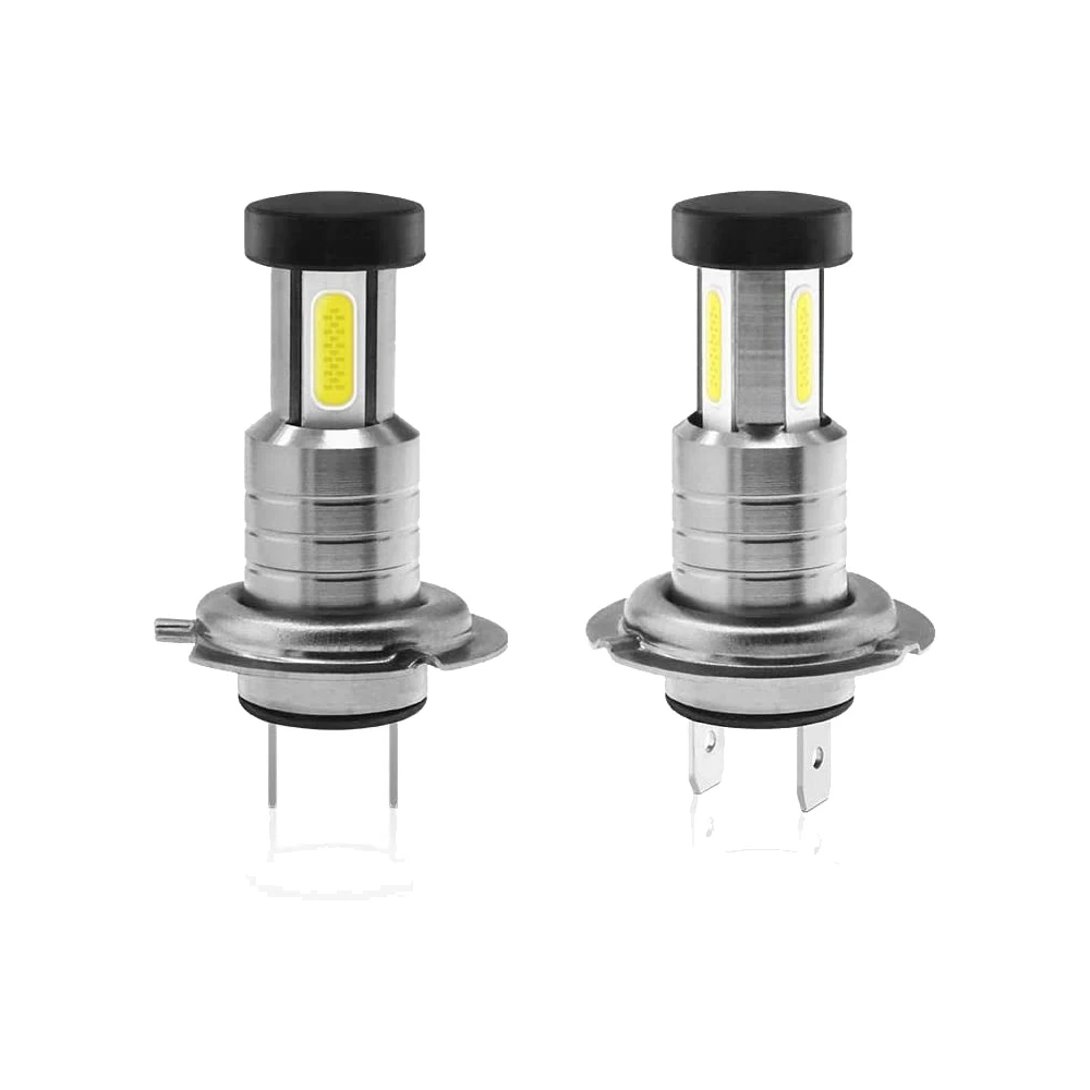 

A Pair H7 Led Headlight 6000K White Light Lamp Universal COB Mini Car Bulbs Fog Light Bulb 110W 26000LM Focos Led Automovil