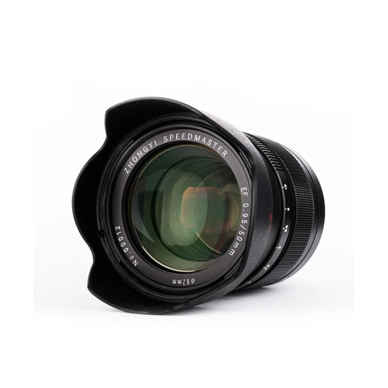 

ZHONGYI Speedmaster 50mm F0.95 Camera Lens For Canon EF Mount Camera MF Manual Focus Full Frame Large Aperture Lens