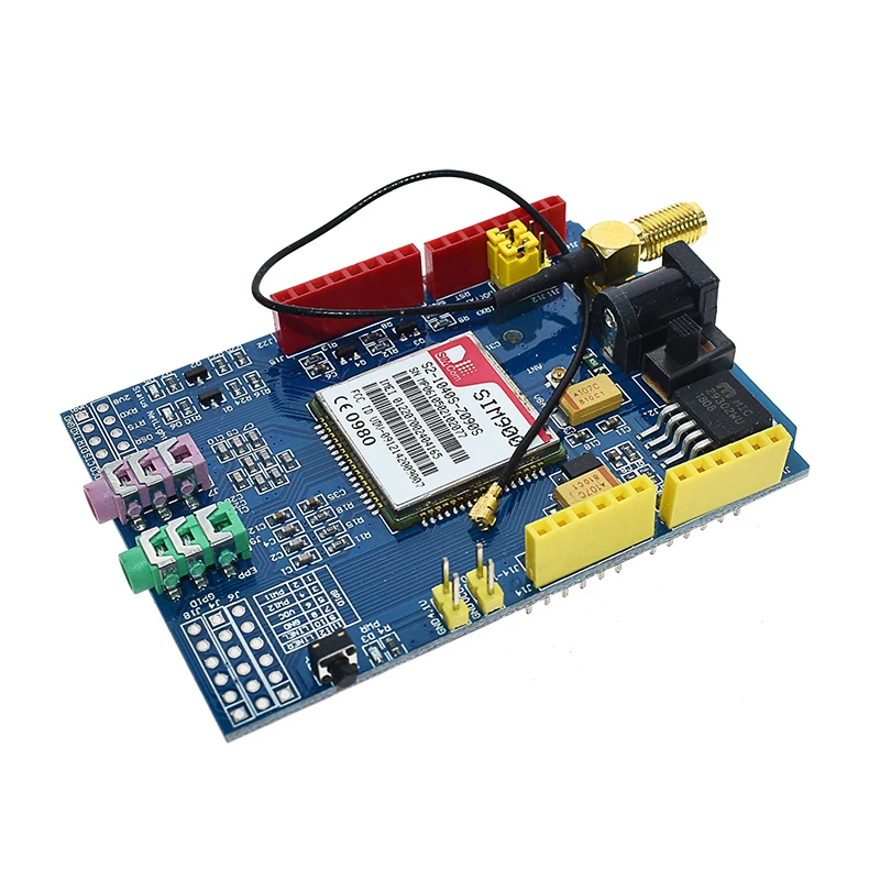 WAVGAT SIM900 850/900/1800/1900 МГц GPRS/GSM модуль макетной платы комплект для Arduino