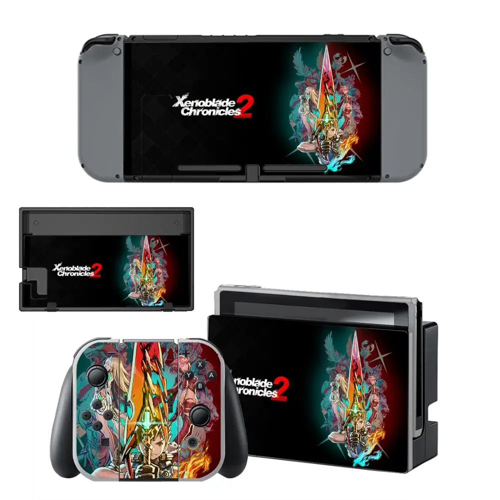 YSNS2357 Xenoblade Chronicles 2 наклейка для кожи vinilo для Nintendo doswitch наклейка s skins для Nintendo Switch NS консоль Joy-Con контроллеры - Цвет: YSNS2357