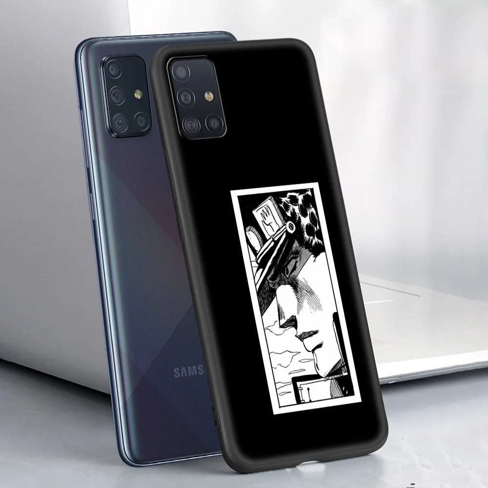 

Phone Case for Samsung Galaxy A51 A50 A70 A20 A20e A10 A30 A40 A20s A10s Shockproof Cover Coque Anime JoJos Bizarre Adventure