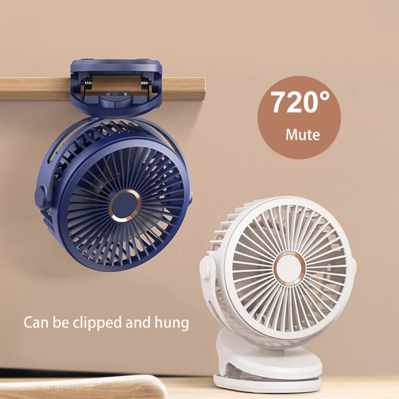 10000 мАч перезаряжаемый Настольный вентилятор с клипсой для коляски кемпинга дома