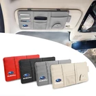 Автомобильный логотип, солнцезащитный козырек, сумка для хранения для Subaru Ascent BRZ Impreza Legacy WRX Forester Outback STI Levorg Tribeca Mpreza