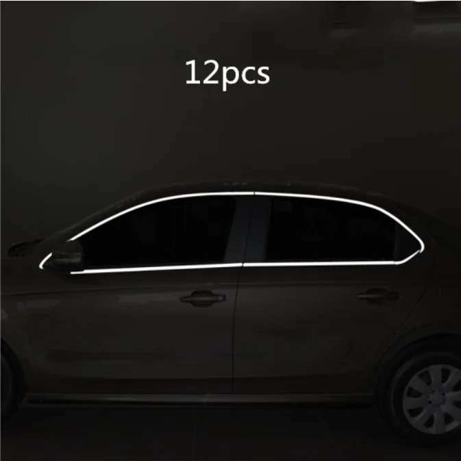 

Car styling stainless steel window trim window garnish pillar trim for Citroen Elysee 2014 2015 2016 2017 2018