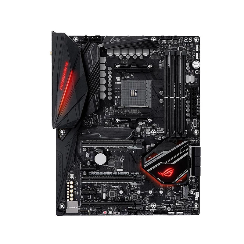 

ASUS CROSSHAIR VII HERO (WI-FI AC) X470 Motherboard+R7 3700X/R7 3800X/R9 3900X CPU motherboard+CPU set