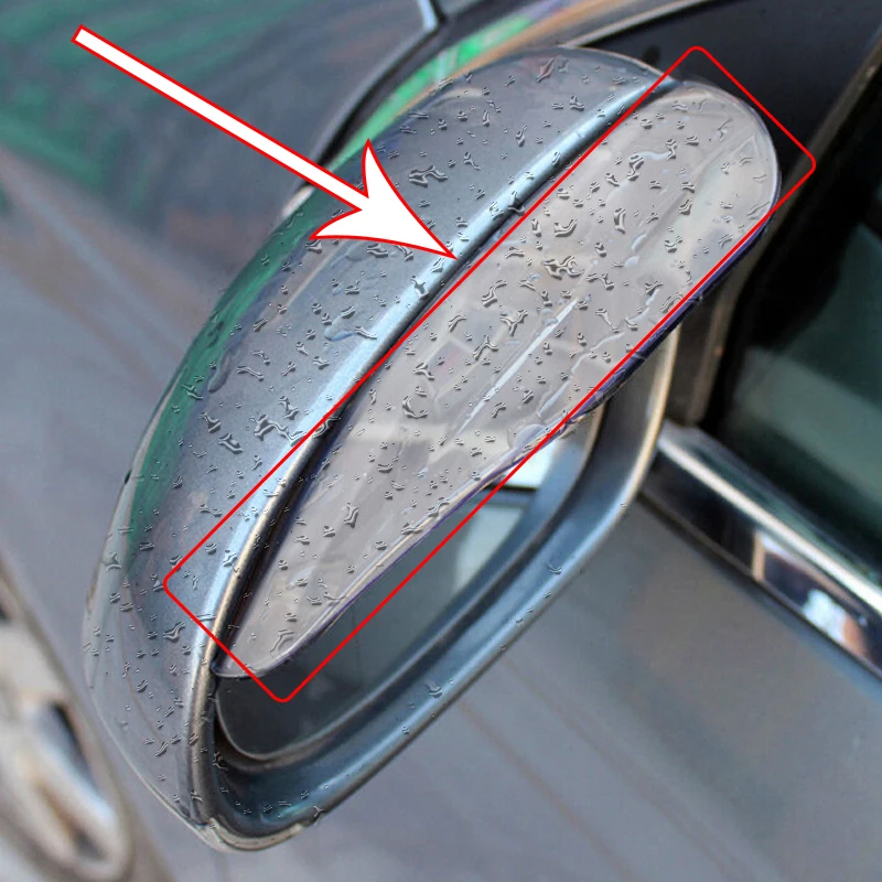 

2pcs Car Rearview Mirror Blades Rain Shade Side Shield For Audi A1 A3 A4 B6 B8 B9 A3 A5 A6 A7 A8 C5 Q7 Q3 Q5 Q5L SQ5 R8 TT S5 S6