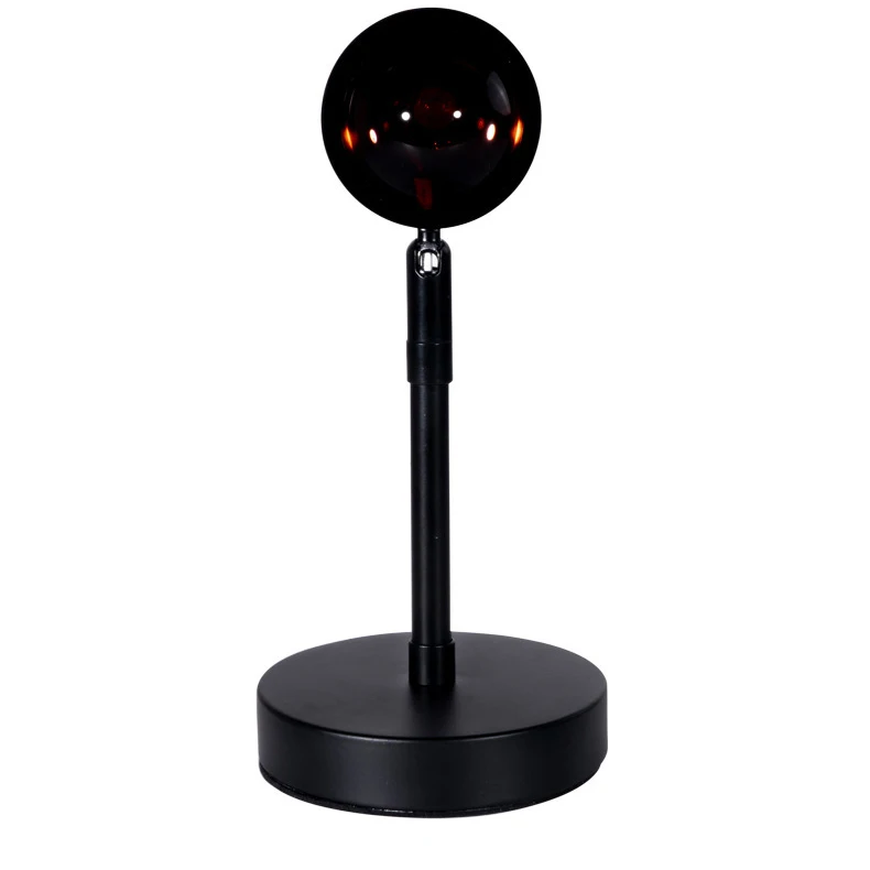 

USB Button Rainbow Sunset Projector Atmosphere Led Night Light Home Coffe shop Background Wall Decoration Colorful Lamp