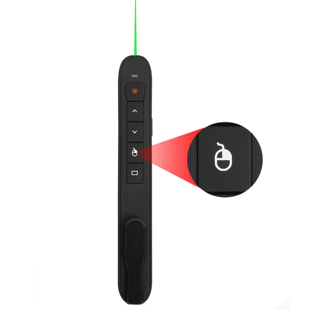 

Wireless Presenter laser presentation Pointer with Air Mouse Infrared Presenter Pen Remote Control for Projector Powerpoint PPT