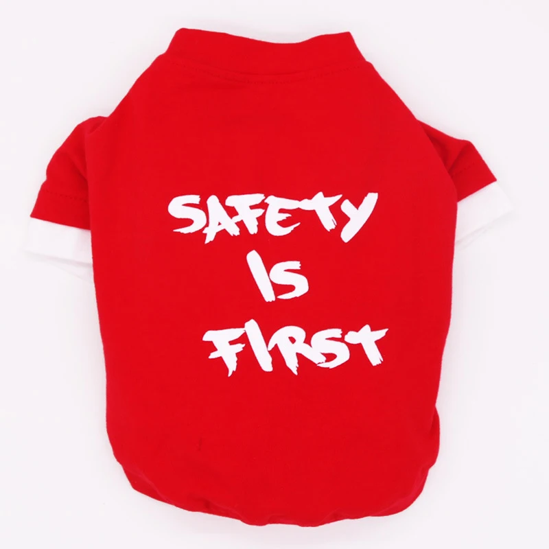 Модная одежда для собак красная белая домашних питомцев пальто маленьких и