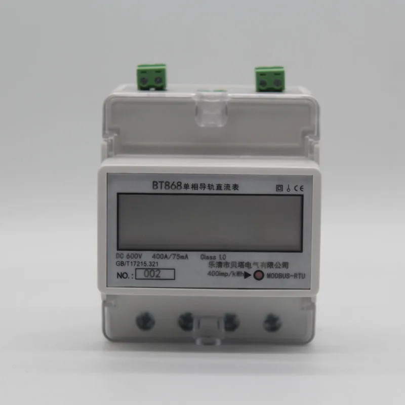 Электрический автомобильный зарядный счетчик электроэнергии постоянного тока 4P