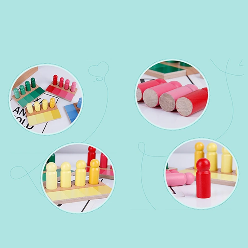 

Baby Toy Color Matching Game Resemblance Sorting Early Childhood Preschool Kids Educational Toy