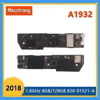 original a1932 logic board 820 01521 a for macbook air 13 3%e2%80%9d a1932 motherboard 2018 1 6 ghz 8gb 128gb with touch id