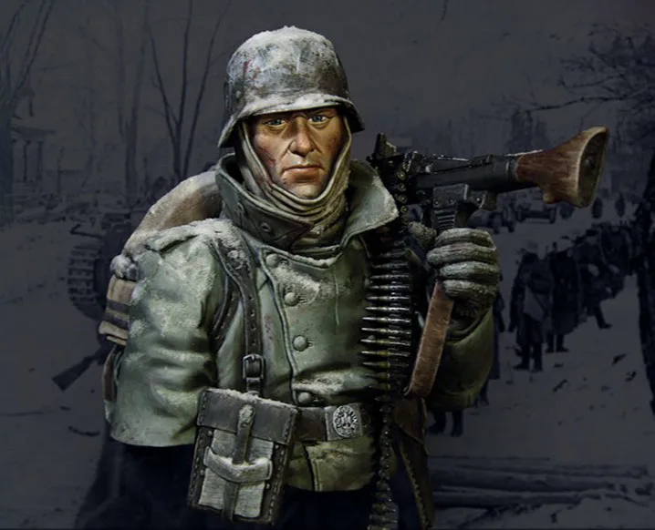 Комплект бюста из смолы 1/10 солдатик | Игрушки и хобби