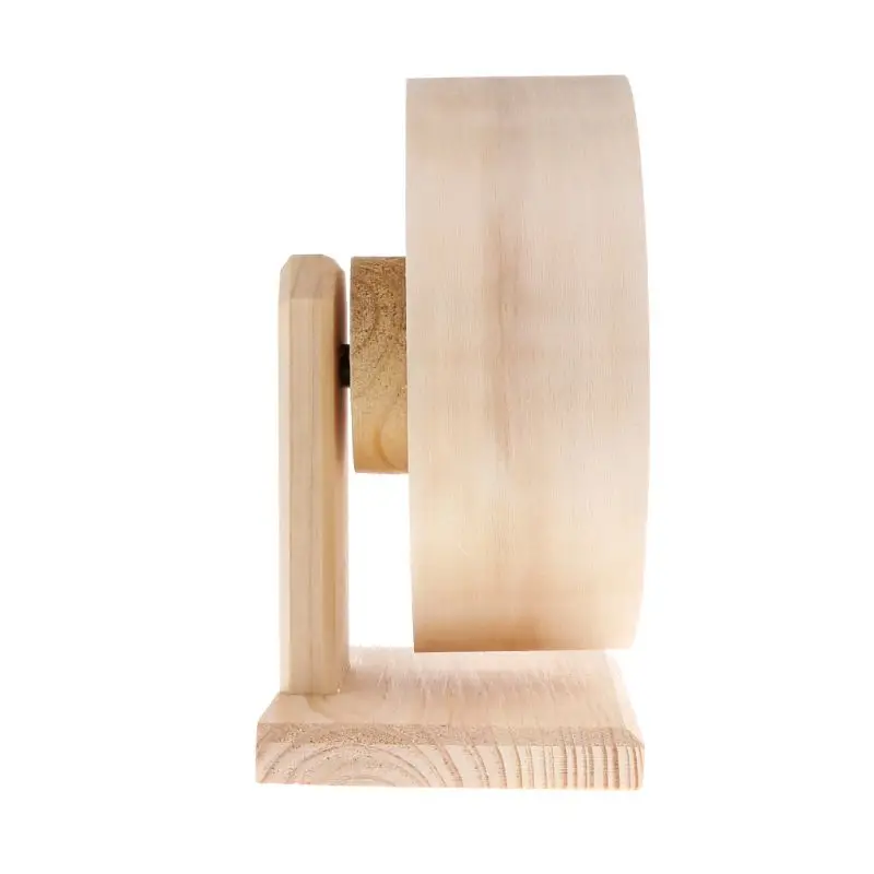 Ролик для хомяка колесо из натурального дерева игровые игрушки Шиншилла морская